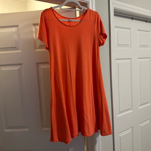 Coral Old Navy T Shirt Dress - Picture 2 of 15